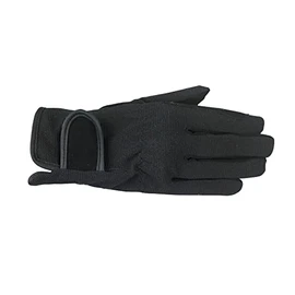 Horze Multi-Stretch Riding Gloves, Unisex-Adult, Black, Large