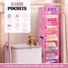 Fivebop 2 Pack 6-Shelf Weekly Clothes Organizer for Kids, Hanging