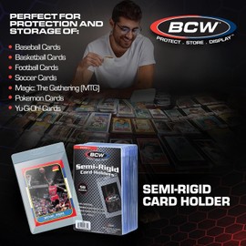 BCW 1-SR1 Semi-Rigid Card Holder - #1