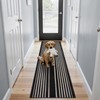 Beeiva Striped Runner Rug for Hallways, 2x6 Washable Runner for