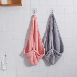 Hair Towel Dry Towel Microfiber Towel Hair Towel M10529 pink 3ea