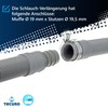tecuro Drain Hose Extension 1.0 m Complete Set Including Hose