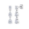 LOLIAS 925 Sterling Silver Dangle Earrings for Women Hypoallergenic CZ