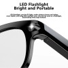 SENBONO M89-S Smart Translation Glasses with Gradient Lenses HD Camera