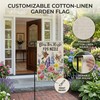 ZUYOENCO Funny Garden Flag 12x18 Double Sided - Bless This