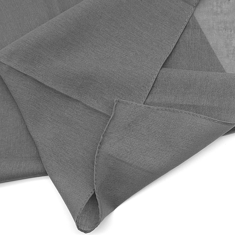Trifong Bandana, Plain, 100% Cotton, Handkerchief, Triangular Width, Adult, Stylish,