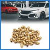 VekAuto 30Pcs M6 x 1 Thread Brass Straight Grease Zerk