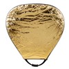 Glow 5-in-1 Collapsible Triangle Reflector with Handle (48")
