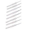 8pcs Crochet Hooks Ergonomic Design Comfortable Handle Easy Identification Compact