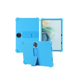 for TCL TAB 11 Gen2 Tablet 11 Inch Android 14 Tablets Case,BOVUGAC Soft Silicone Adjustable Stand Shockproof Kids Friendly for TAB 11 Gen2 11"(SkyBlue)