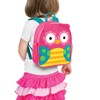 Stephen Joseph SJ109091 Children's Mini Sidekick Backpack,Pink (Owl), 28 centimeters