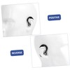 IWOWHERO 2pcs Rotation Ear Hooks for Earpiece Lost Ear Hook