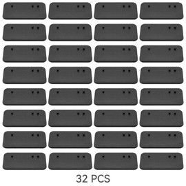 TITAWU 32PCS Action Figure Stand for Display, Figure Toy Display Support Holder Base with Peg, Compatible with 6 inch Star Was Black Series Figures, Black