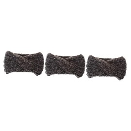 FOMIYES 3pcs Warm Mohair Headwrap Elastic Hair Band Headdress Knit Ear Warmers for Cold Weather