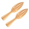 Ciieeo 2pcs Manual Lemon Juicers Citrus Reamer Cone Fruit Squeezer