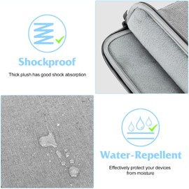 UrbanX 8 Inch Tablet Case for Asus Memo Lightweight Portable Protective Bag Laptop with Dual Pockets