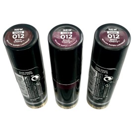 Revlon 3 Pack Revlon Lustrous Glass Shine Lipstick 012 Black Cherry
