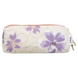 Wpc. 8641-303-002 Rain Umbrella, Mini Beige, Folding Umbrella, 19.7 inches (50 cm), Women's, For Both Rain and Shine, Floral, Pastel Color, Adult, Cute, Feminine, Storage Bag, Pouch Type, Stylish,