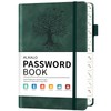 Password Book with Alphabetical Tabs, 4.5"x5.9"Small Pocket Password Keeper Book,