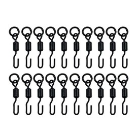 Torchwood Fishing Tackle Spinner Ronnie Rig Swivels UK Size 11 Carp Fishing Terminal Tackle Swivel 25,50 (50)