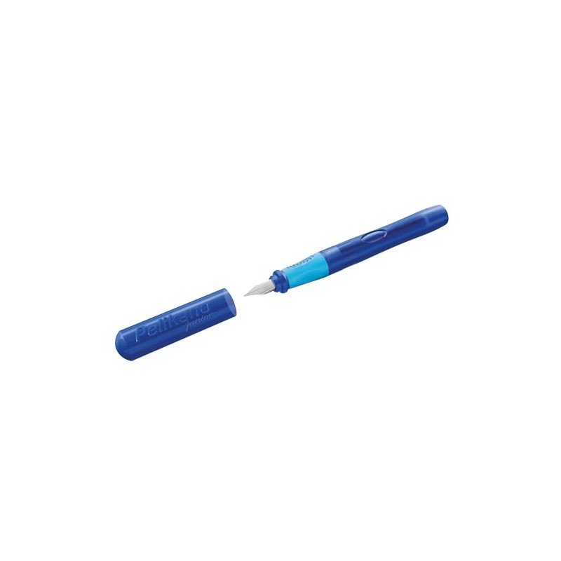 Pelikan Pelikano Junior 824811 Fountain Pen for Right-Handed Users, Blue,