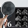 OFFO Shower Head with Hose and Holder, Large Shower Head
