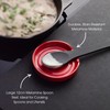 Zeal Circular Spoon Rest, Melamine Utensil Holder Rest, Tea Bag