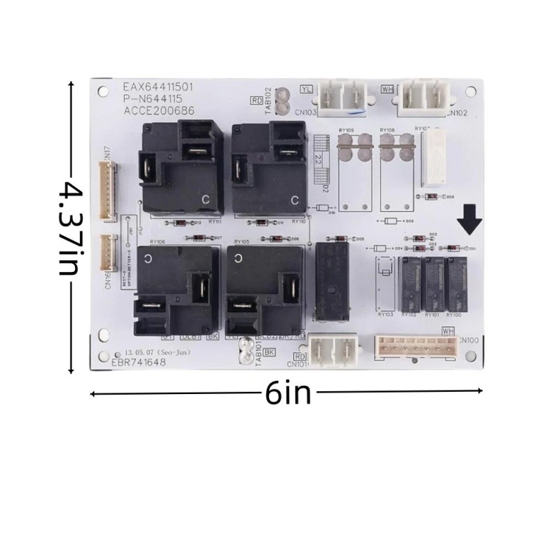 For LG Relay Control Board for LG Range Stove Ovens