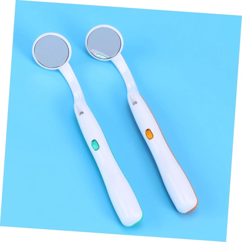 KICHOUSE Led Plastic Stomatoscope for Tooth Inspection Tool Bright Light