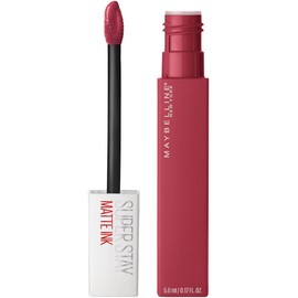 Labial líquido matte Maybelline Superstay 2 tonos – 80 Ruler y 117 Ground, 16h sin transfer
