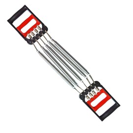 Fitness Tube Rope ?Chest Expander Hand Gripper, 5 Springs Muscle Pull Exerciser Training, Adjustable Pull Strength