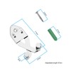 The Lord of the Tools 2pcs Metal Wall Mounted Adjustable