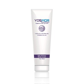 YOQMOR High Moisturizing Hair Reducing Cream, Made in Japan, 4.9 oz (140 g), High Moisturizing Cream, Whiskers, Inhibits Blue Beard