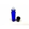 24 Pack,10 ml Blue Glass Essential Oil Roller Bottle +