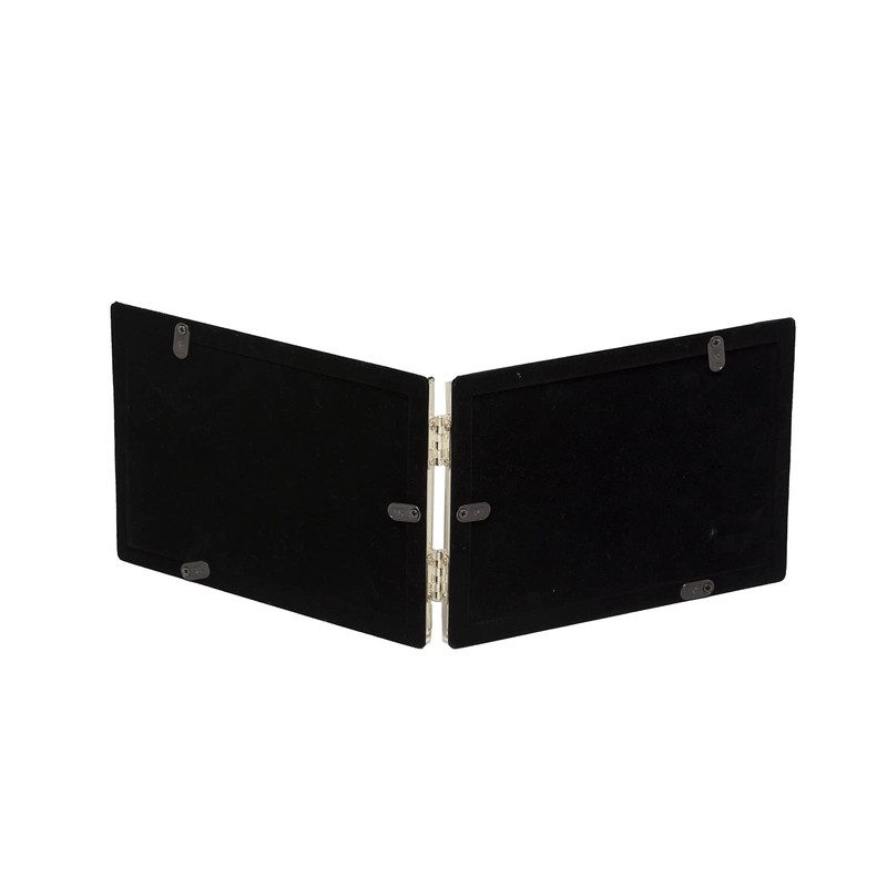 5 X 3.5-inch Silver Flat Edge DOUBLE LANDSCAPE Photo Frames