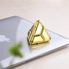 OPSZDYY 3D Triangle Metal Puzzle (Rose Gold)