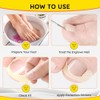 Tiras para uñas encarnadas, 60 unidades. Parche corrector de uñas