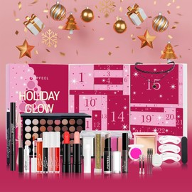 Kit Maquillaje 24PC GIVOOBE Todo en Uno – 40 Sombras, Rubor, Base y Accesorios