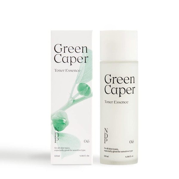 Natural Derma Project Green Caper Toner Essence | Korean, K-Beauty, Natural, Cruelty Free | 130ml