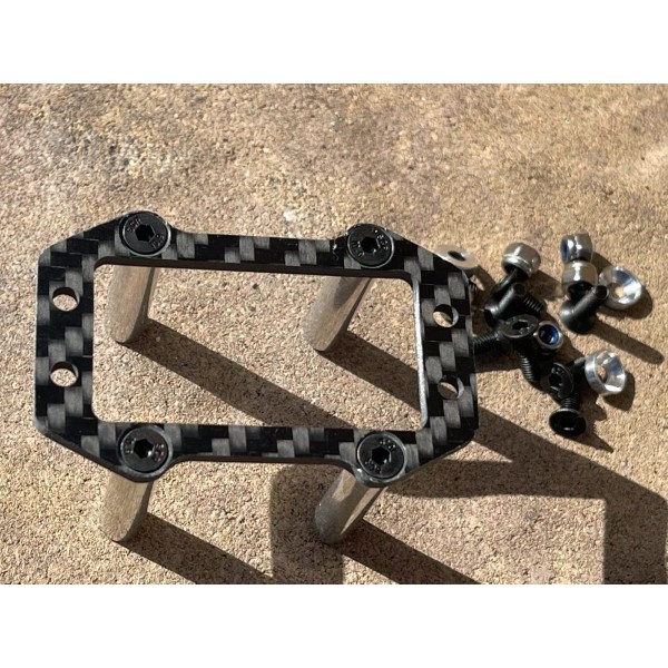 RC Part Carbon Fiber + Aluminum Stand Servo Mount Arrma