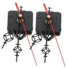 TEHAUX 2Sets DIY Silent Clock Movement Kit of High Torque