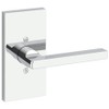 Baldwin HD.SQU.CFR Square Non-Turning One-Sided Dummy Door Lever with 5