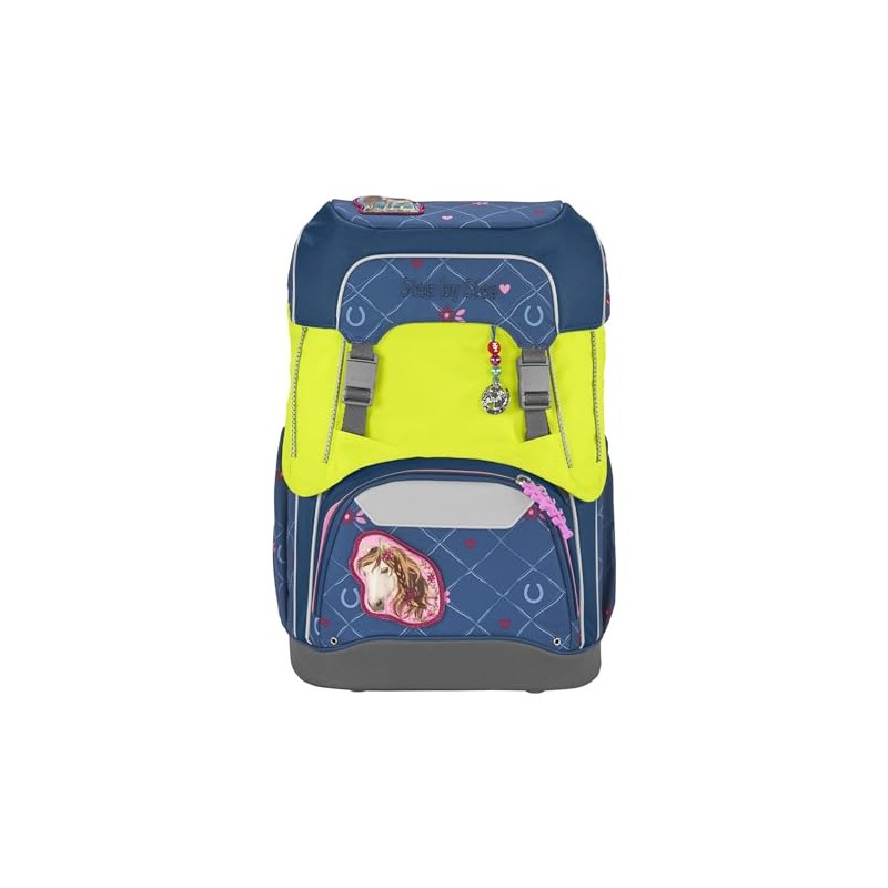 Step by Step LED Neon Pull-Over for Giant School Bag,