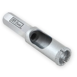 IVY Classic 37803 Diamond Plus 1/4-Inch Wet and Dry Cutting Diamond Grit Hole Saw, 1/Card