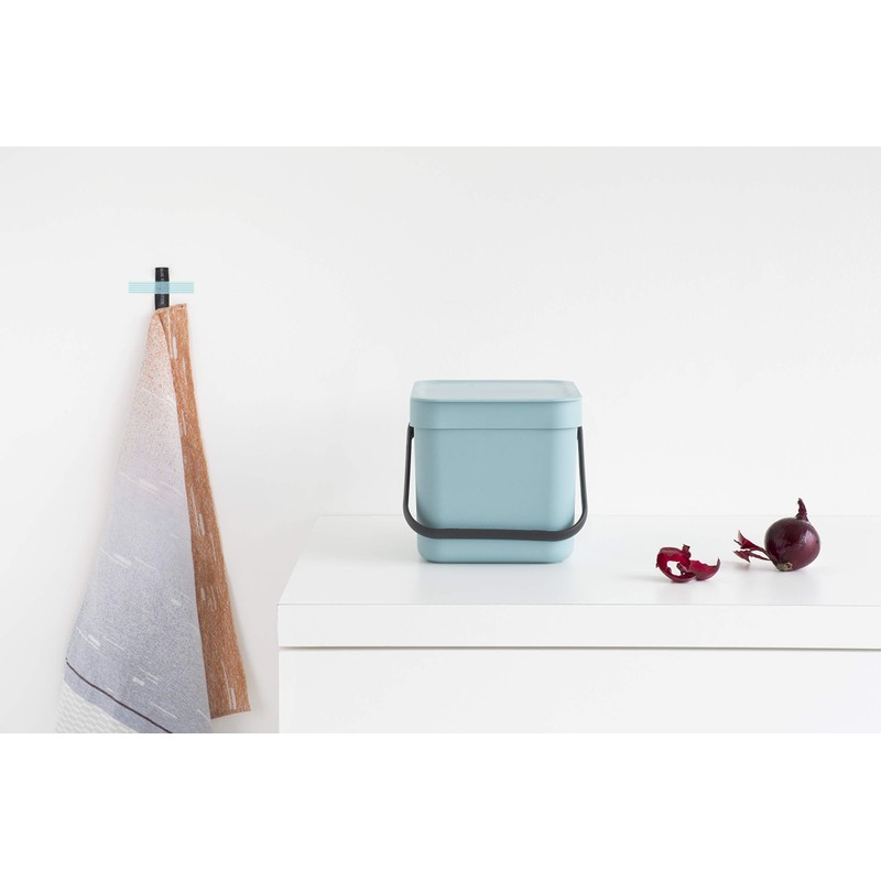 Brabantia 109720 Sort & Go Plastic Waste Bin, 58.4 x