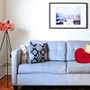 Cepewa Plush Heart Cushion with "I Love You" Motif 24