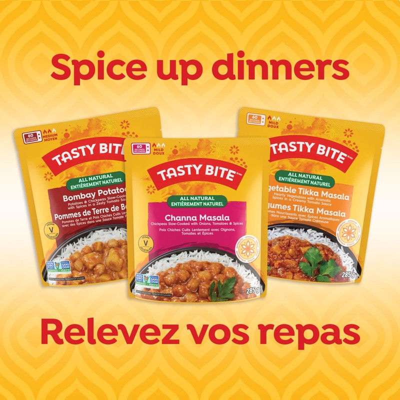 Tasty Bite® All Natural Madras Lentils Entrée, 258g