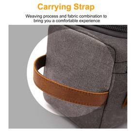 Portable Carry Travel Makeup Bag Storage Protective Cosmetic Case Zipper Organizer