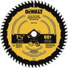DEWALT Circular Saw Blade, 7 1/4 Inch, 60 Tooth, Wood