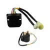 Silscvtt Regulator Rectifier Starter Relay Replacement for Honda FourTrax 300